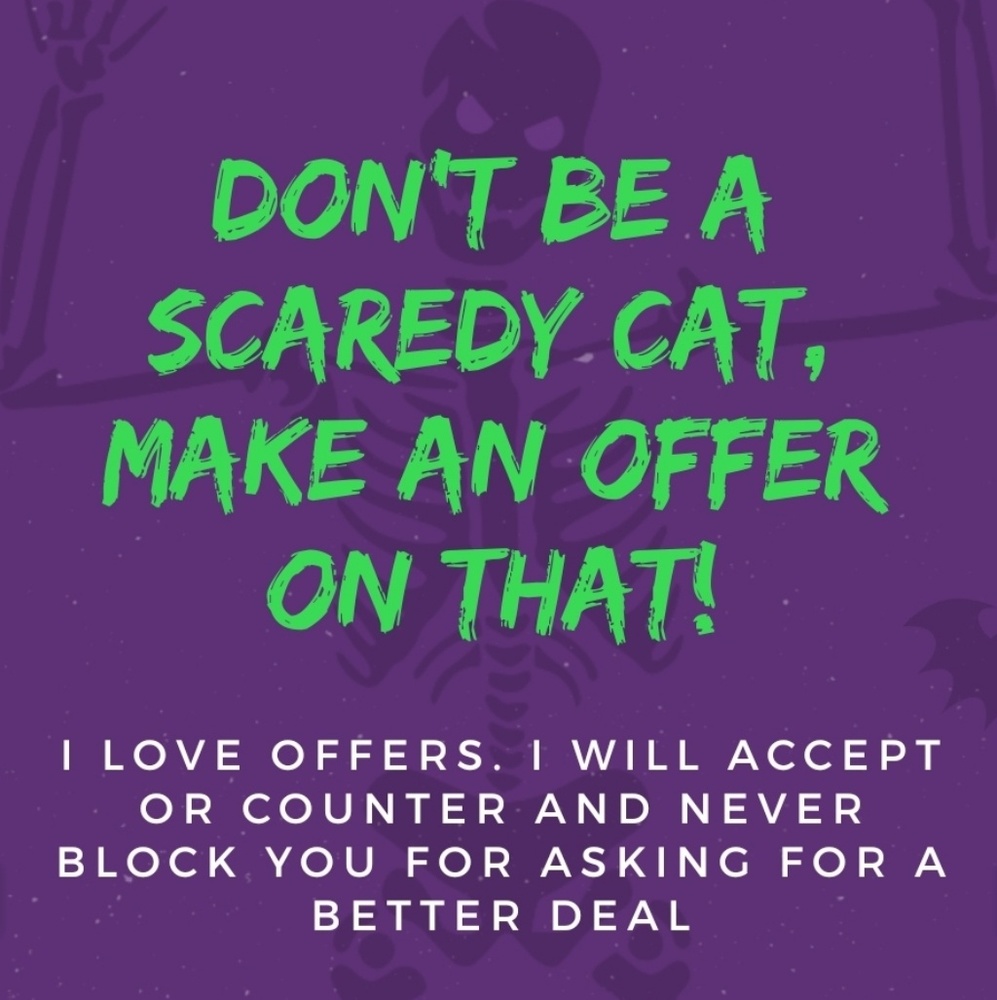 All offers welcome!
